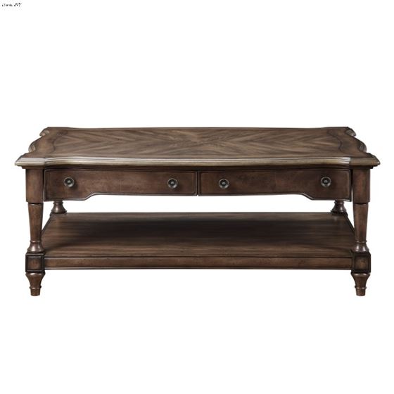 Heath Court Brown Oak Storage Coffee Table 1682-3