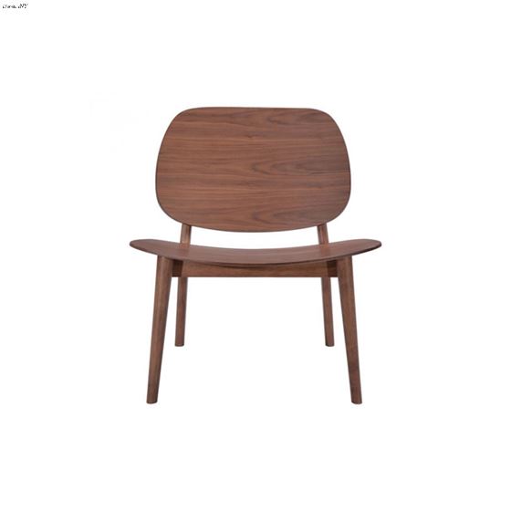 Priest Lounge Chair 100152 Walnut - 3