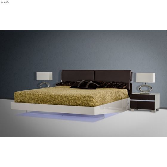 Anzio - Contemporary Floating Bed- 2