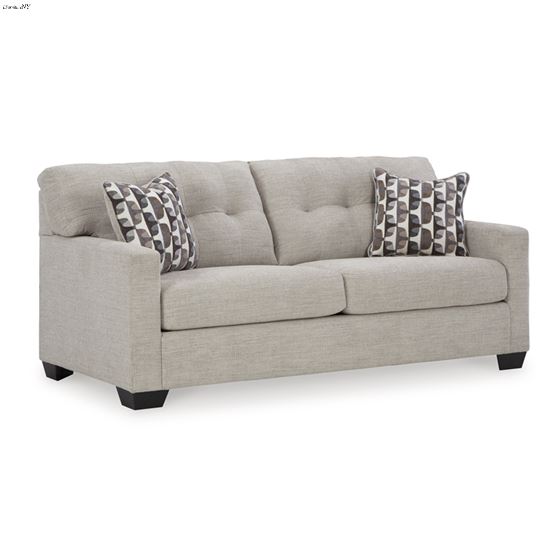 Mahoney Pebble Fabric Compact Sofa 31004 By Ashley Signature Design