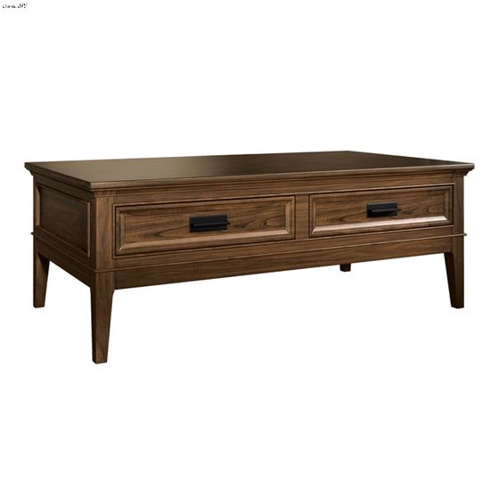 Frazier Park Brown Storage Coffee Table 1649-30 By Homelegance