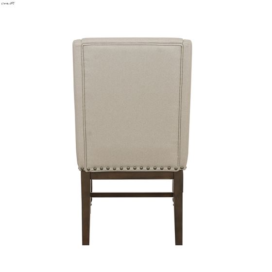 Reid Cherry Upholstered Dining Host Chair 5267RF-3 Back
